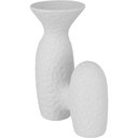 Ver imagem 6 de Vaso Decorativo Cachepô 9x15x9cm Cerâmica Branco