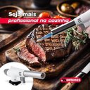 Ver imagem 2 de Maçarico Culinário Gourmet Cozinha Profissional Portátil com Regulagem de Chama