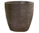 Ver imagem 3 de Kit 3 Vaso Planta 40x40 Oval Moderno Polietileno BGPLASTICOS V1340 MARROM CHOCOLATE 020
