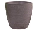 Ver imagem 5 de Kit 3 Vaso Planta 40x40 Oval Moderno Polietileno BGPLASTICOS V1340 MARROM CHOCOLATE 020