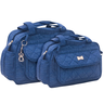 Kit Bolsas Maternidade Mave Baby Petit Luxe Azul Marinho - 1