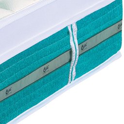 Colchão Viúva CASTOR Box Vegano Gold Star Green 128 X 188 X 32 - 3