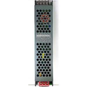 Fonte Driver Slim 24v Lumanti Bivolt 16.6a 400w