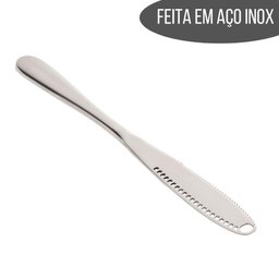 Conjunto 4 Espátulas Faca para Manteiga Patê Requeijão Aço Inox Lyor - 3