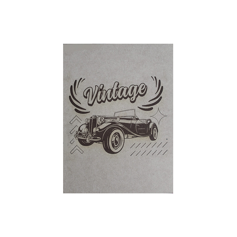 Placa Decorativa Adesiva Não É Segredo Carro Mdf 30x40 Ns0404
