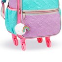 Ver imagem 3 de Kit Mochila de Rodinhas + Lancheira Térmica + Estojo Box Love Just Estrelas Denlex Colorido