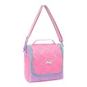Ver imagem 5 de Kit Mochila de Rodinhas + Lancheira Térmica + Estojo Box Love Just Estrelas Denlex Colorido