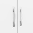 Ver imagem 5 de Armário Multiuso 2 Portas com Chave Egito Branco Tx - Incorplac