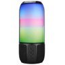 Caixa De Som Bluetooth Portátil 15W RMS Potente Speaker Iluminação LED RGB Recarregável Entrada Usb  - 9