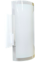 Ver imagem 3 de Kit 4 Arandela Calha de Parede com Vidro Pintado:canto Filetado/branco/110/220