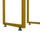 Ver mais imagens de Banqueta Alta Para Cozinha Sala De Jantar Hanna L02 Dourado Linho Bege Escuro - Lyam Decor