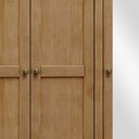 Ver imagem 7 de Guarda Roupa Casal 10 Portas com Espelho e Maleiro Mazzaro F06 Freijó - Lyam Decor