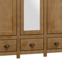 Ver imagem 6 de Guarda Roupa Casal 10 Portas com Espelho e Maleiro Mazzaro F06 Freijó - Lyam Decor