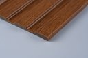 Ver imagem 6 de Cabeceira Solteiro Ripada MDF Modular 90x110cm sem Furos 3M:Marrom