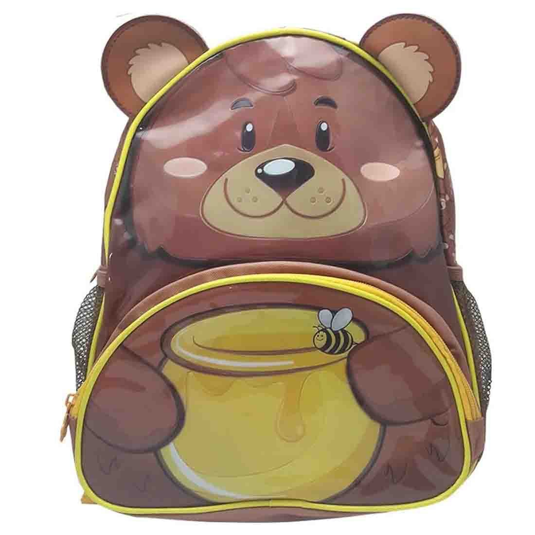 Mochila Infantil Clio Pets Urso Marrom CP9023P-MR - 1