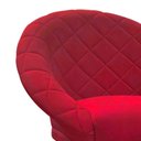 Ver imagem 4 de Kit 4 Cadeiras Sala de Estar Liz Veludo Vermelho