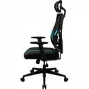 Ver imagem 5 de Cadeira Ergonomic Yama1 Preta/cyan Thunderx3