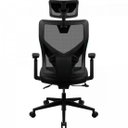 Ver imagem 4 de Cadeira Ergonomic Yama1 Preta/cyan Thunderx3