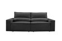 Ver imagem 2 de Sofá Reclinável Retrátil Clean 1,80m:preto