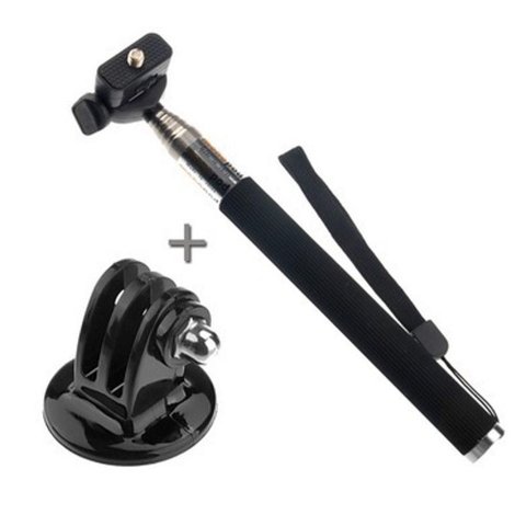 Bastão Monopod com Adaptador para Câmeras de Ação Gopro