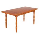 Ver imagem 1 de Mesa de Jantar 160cm Multimóveis Cr20278 Mel Mel