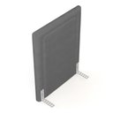 Ver imagem 4 de Cabeceira Cama Box Solteiro Alba 90cm com Frame Veludo Cinza - Desk Design