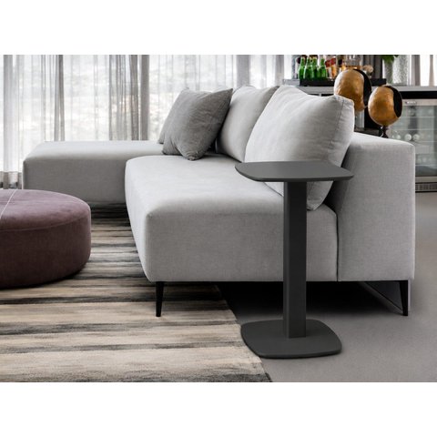 Mesa Lateral Luna Cinza