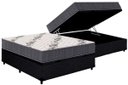 Ver imagem 1 de Cama Box Baú Casal: Colchão Anatômico Ortobom D33 / Ep Airtech 100 + Base Crc Courano Black(