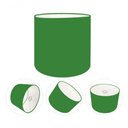 Ver imagem 6 de Cúpula Abajur e Luminária Cilíndrica Vivare Cp-7013 Ø30x30cm - Bocal Nacional Verde-folha