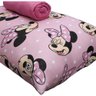 Jogo de Lençol 2 e 3 Peças Portallar Disney Big Minnie-rosa Cravo Solteiro - 4