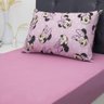 Jogo de Lençol 2 e 3 Peças Portallar Disney Big Minnie-rosa Cravo Solteiro - 2