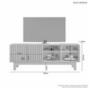 Ver imagem 3 de Rack Sereno para até 70" Jcm Movelaria - Cinamomo