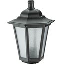 Ver imagem 2 de Balizador de Jardim Colonial em Alumínio Luminária para Muro Preta Lente Fosca Clássica Dital