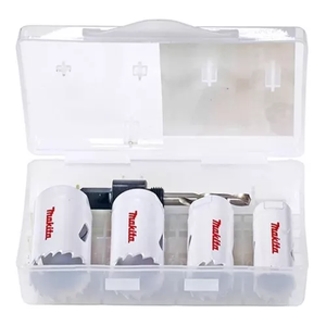 Jogo de Serra Copo Makita C/adaptador+maleta C/visor