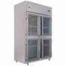 Mini Câmara Comercial 4 Portas de Vidro Rf065 Frilux Mini Câmara 900 Litros Inox 220v - 1