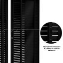 Ver mais imagens de Porta de Alumínio Balcão de Correr Central Flex 214,5x200cm Lucasa Eccellente Preto
