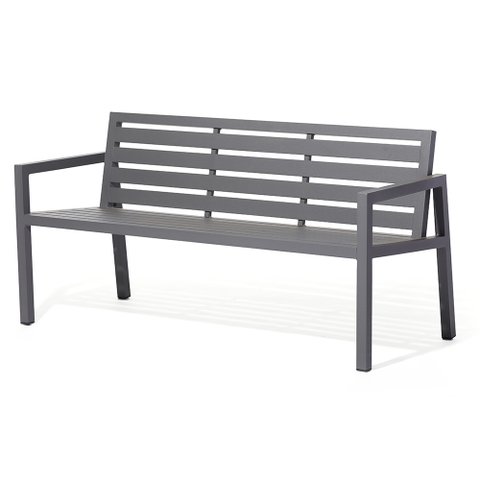 Banco de Jardim e Área Comum de Condomínio Material Alumínio com Pintura Eletrostática