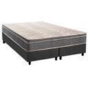 Ver imagem 1 de Conjunto Box Queen: Colchão Anatômico Paropas D45 Confort Mega Firme + Base Crc Suede Gray (