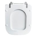Ver imagem 5 de Assento Sanitário Tampa de Vaso Branco Mdf Laqueado Tivoli para Bacia Ideal Standard