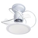 Ver imagem 1 de Ventilador de Teto Treviso Branco Confort Led 3000k Controle