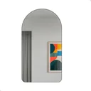 Ver imagem 2 de Espelho Decorativo de Parede Orgânico com Led Frio 55x75 para Sala Quarto Banheiro Hall Mod. Capela