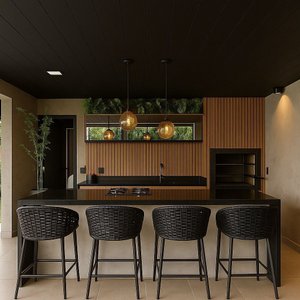 Forro Vinílico Pvc Preto 5m X 20cm M2