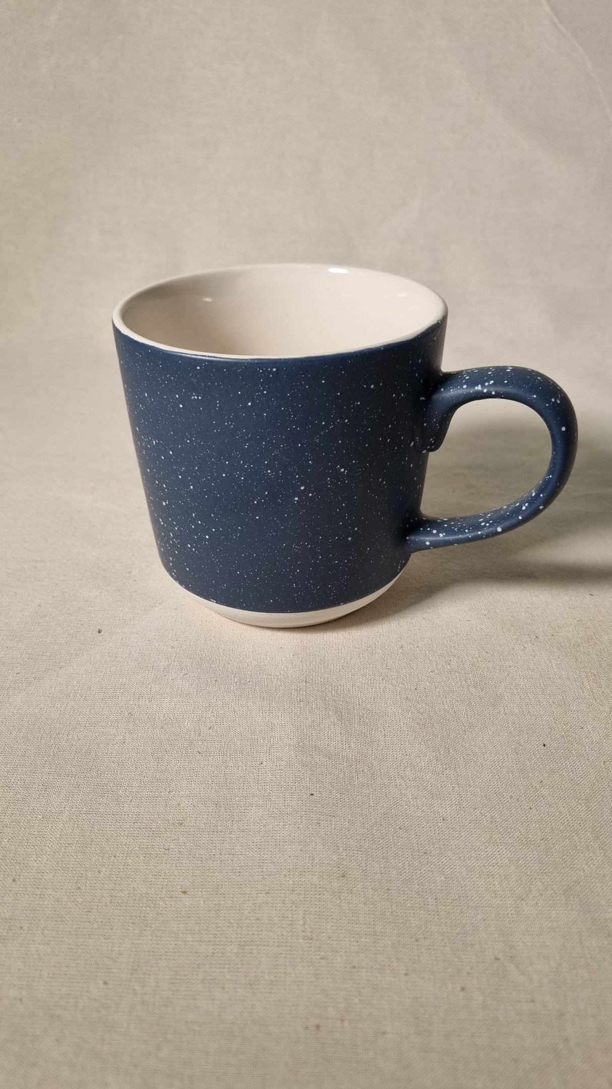 Caneca Cerâmica Vintage Azul - 4