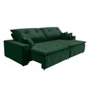 Ver imagem 1 de Sofá Toquio Retratil e Reclinavel 2,92 Mts Suede Verde Sd Estofados