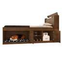 Ver imagem 3 de Cama Solteiro Pet Puppy Nicho Organizador Prateleira Madeira:malbec