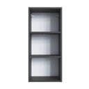 Ver imagem 5 de Armário Espelheira Organizador 36cm Prateleiras e Porta Grafite Cp7020