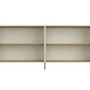 Ver imagem 7 de Aparador Buffet para Sala de Jantar 4 Portas Pés Industrial Dourado Naim I03 Luna Louro - Lyam