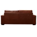 Ver imagem 4 de Sofá de Couro 2 Lugares Londres 151cm M06 Cor Conhaque com Brilho 457 - Doce Sonho Móveis SOFÁ 2 LUG