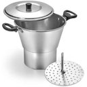 Ver imagem 2 de Cuscuzeira Alumave Cuscuzeiro