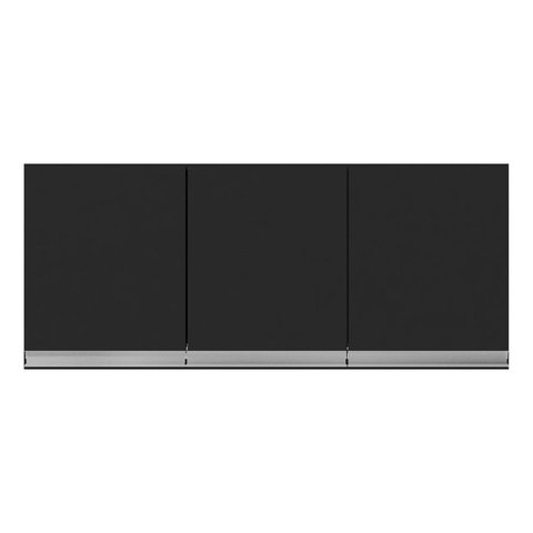 Armário Aéreo Multiuso Andreia 120cm 3 Portas Ajl Móveis